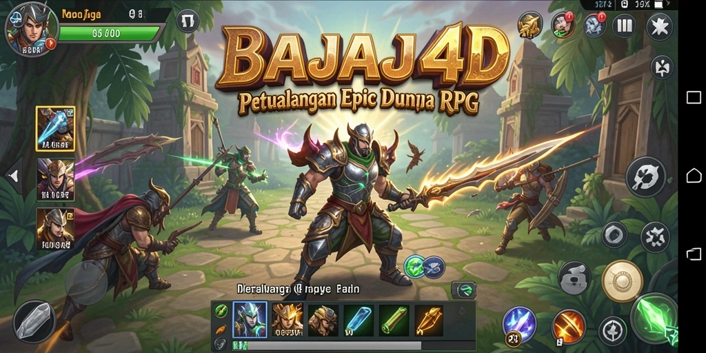 Tampilan gameplay epik di dunia BAJAJ4D.