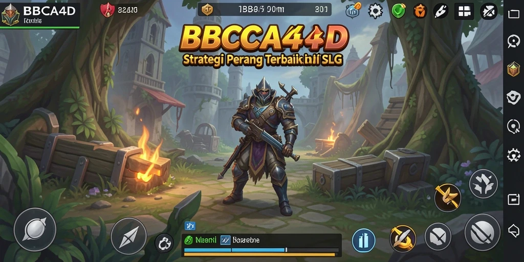 Tampilan gameplay menarik dari BBCA4D dengan pertempuran yang strategis.