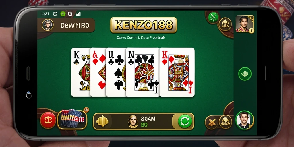Tampilan gameplay seru KENZO188 dengan interaksi pemain.