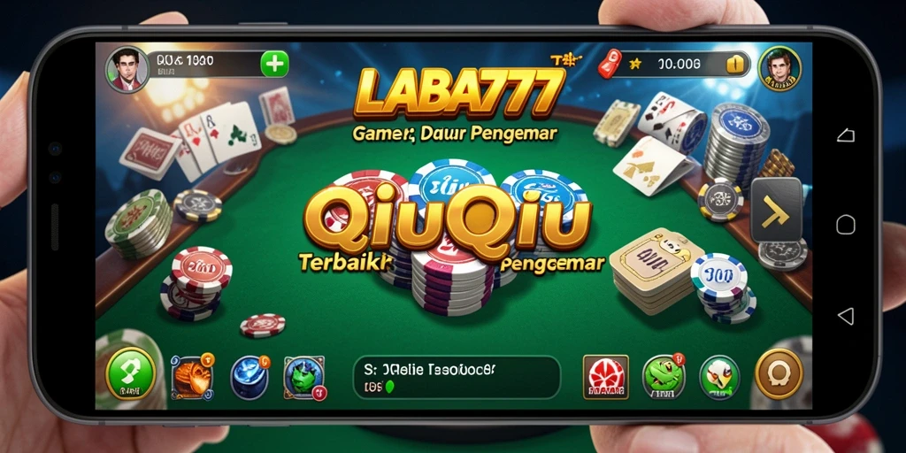 Screenshot gameplay QiuQiu menampilkan aksi seru dan interaksi antar pemain.