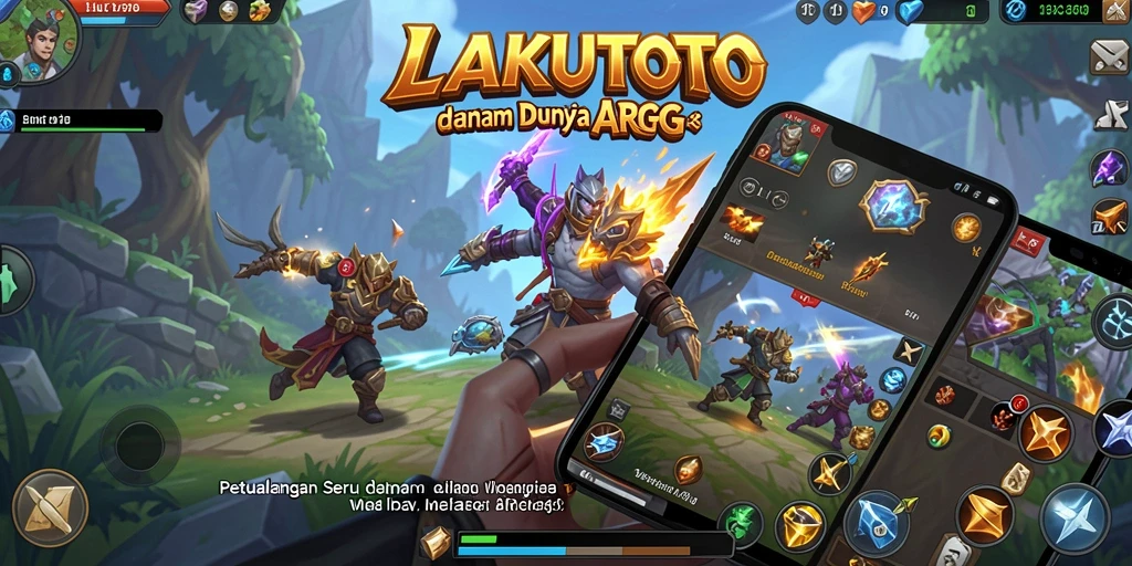Tampilan gameplay yang menampilkan aksi pertarungan seru di dunia ARPG.