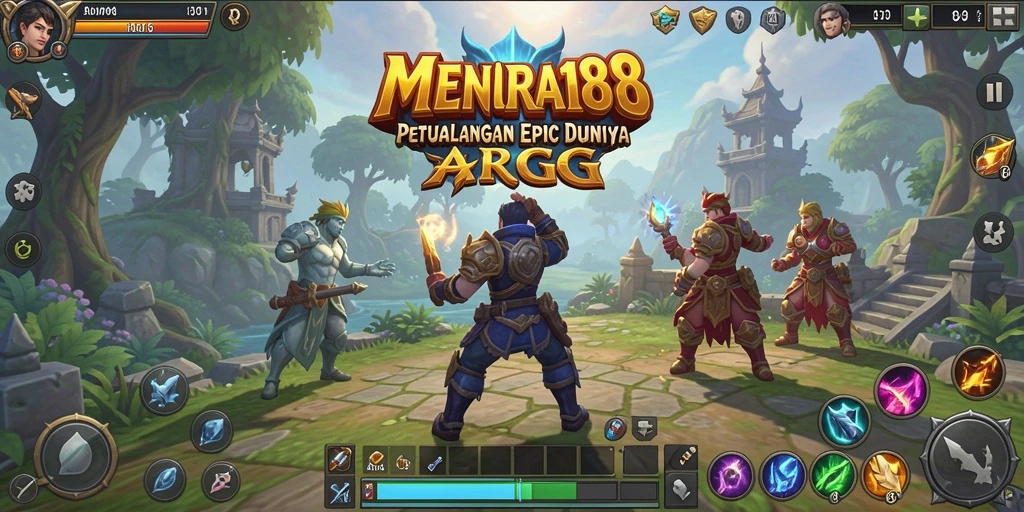 Tampilan gameplay <strong>MENARA188</strong> yang seru dan mendebarkan dalam pertempuran ARPG.