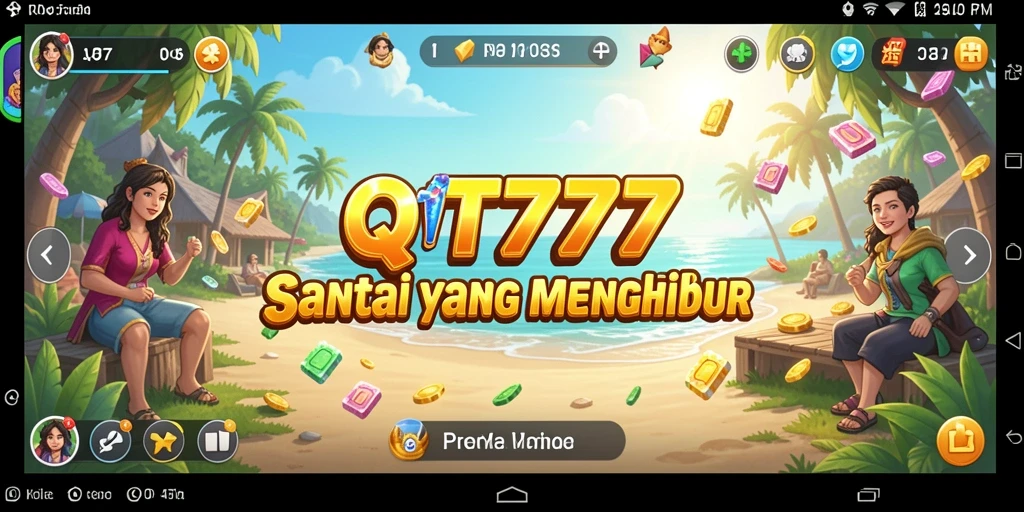Gameplay santai yang menghibur dalam QT777.